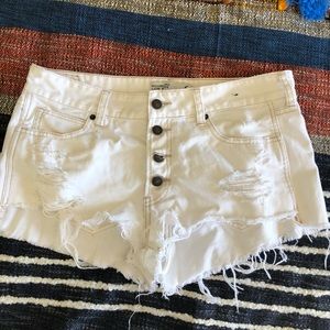 Abercrombie and Fitch Button Fly Shorts